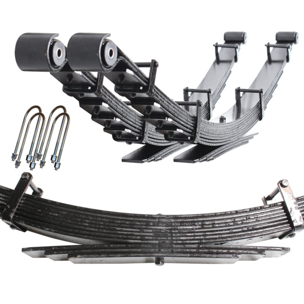 Carli 4" Rear Lift Full Replacement Progressive Leaf Spring Pack for 03-09 Dodge Ram 5.9L and 6.7L Cummins