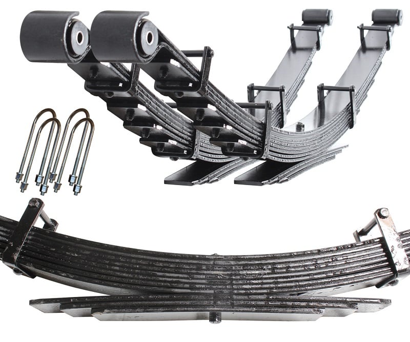 Carli 2&quot; Rear Lift Full Replacement Progressive Leaf Spring Pack 19-24 Ram 3500 Cummins