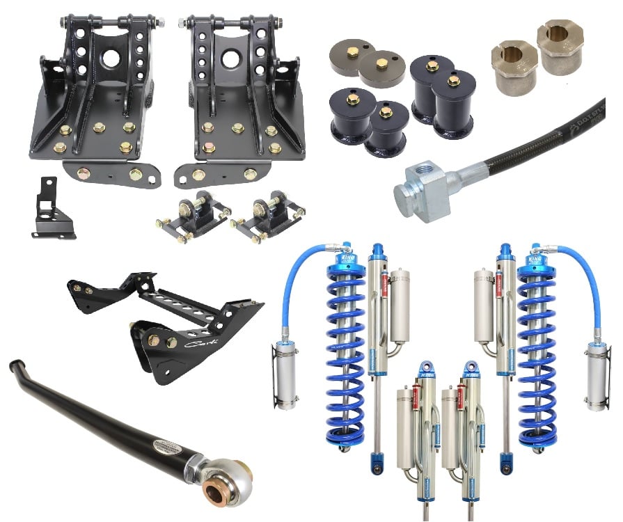 Carli 4.5" King Coilover 2.5 Bypass Suspension System for 11-16 Ford 6.7L Powerstroke
