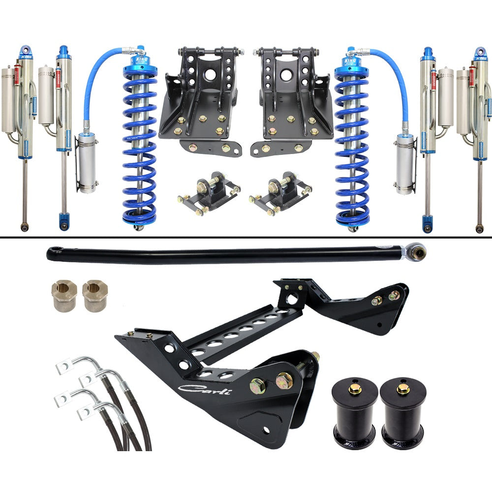 Carli 4.5" King Coilover 2.5 Bypass Suspension System for 05-07 Ford 6.0L Powerstroke