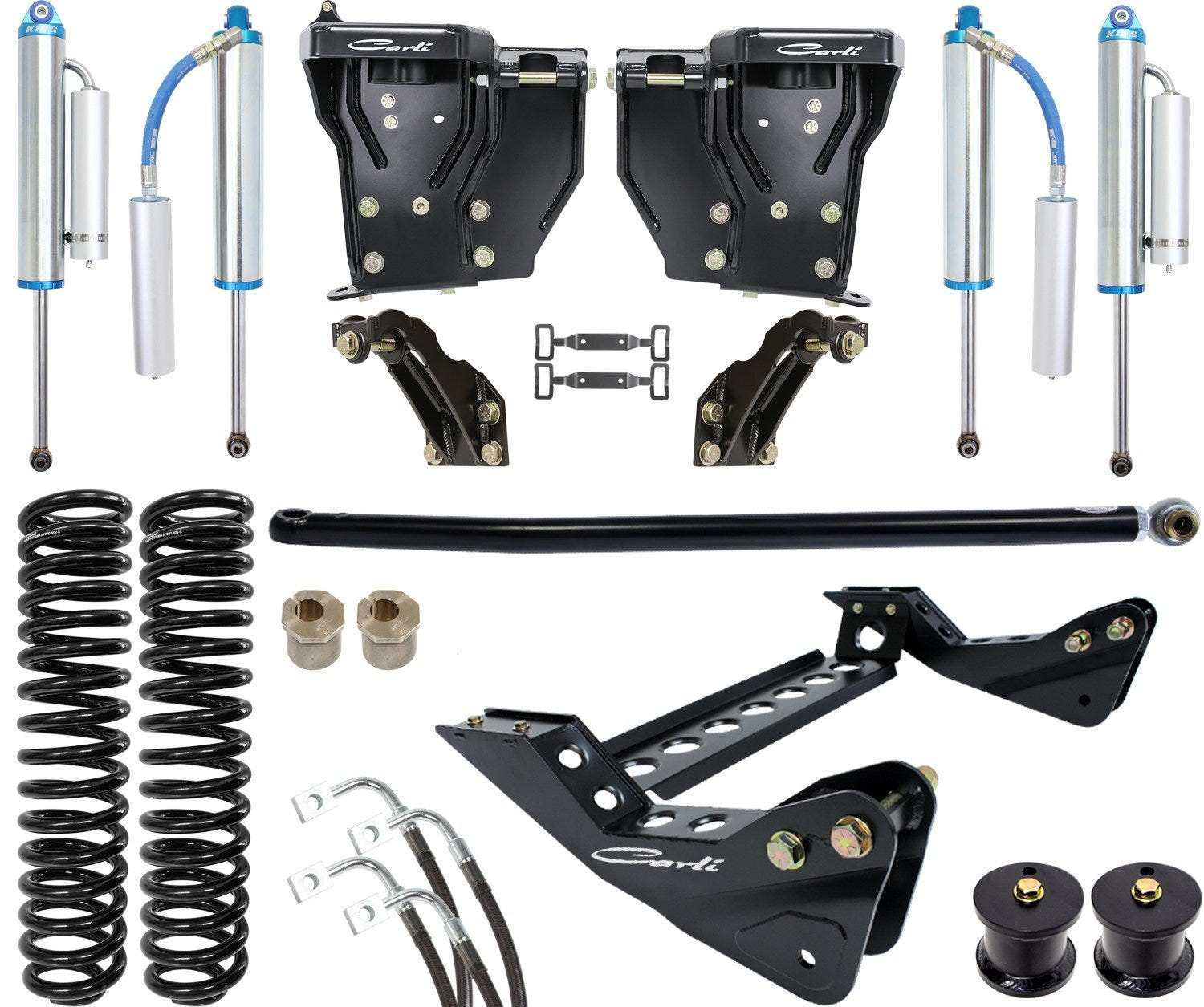 Carli 4.5" Dominator 3.0 Suspension System for 11-16 Ford 6.7L Powerstroke