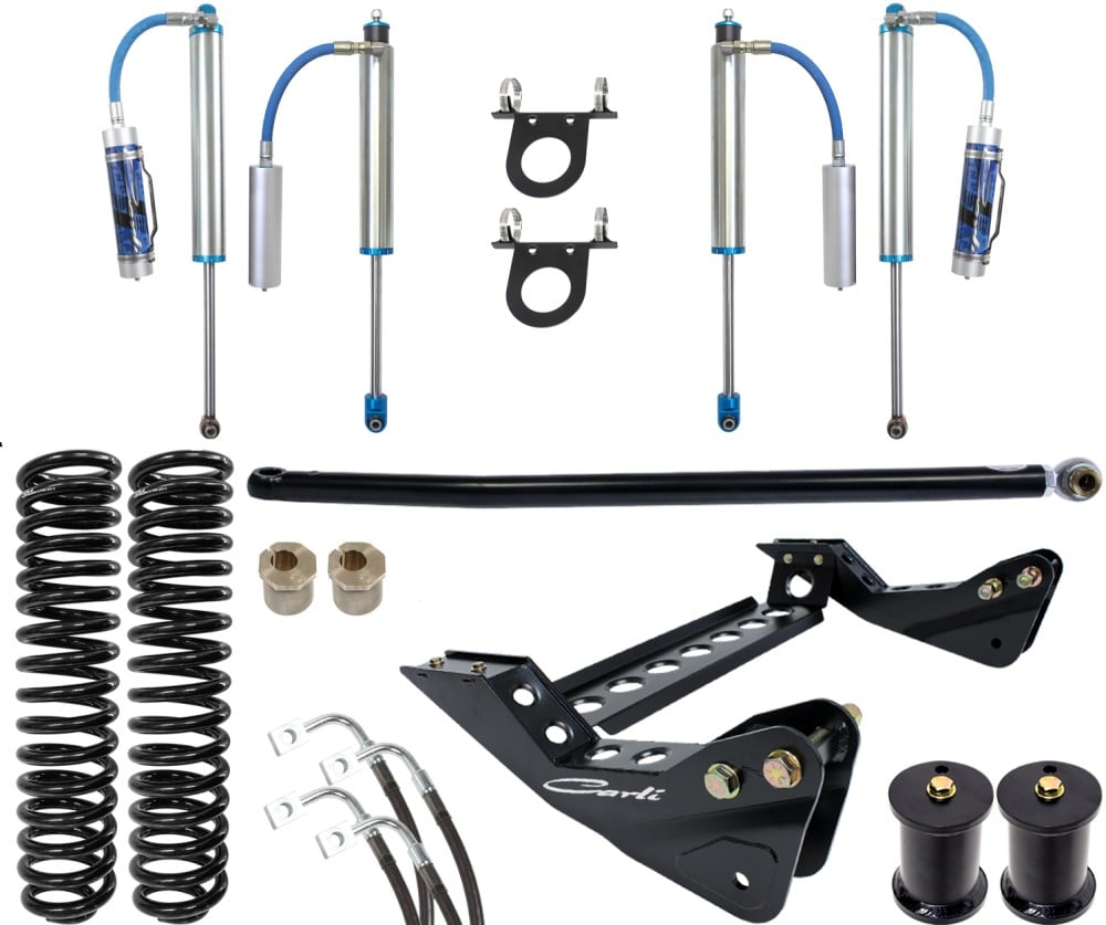 Carli 4.5" King Pintop 2.5 Suspension System for 08-10 Ford 6.4L Powerstroke