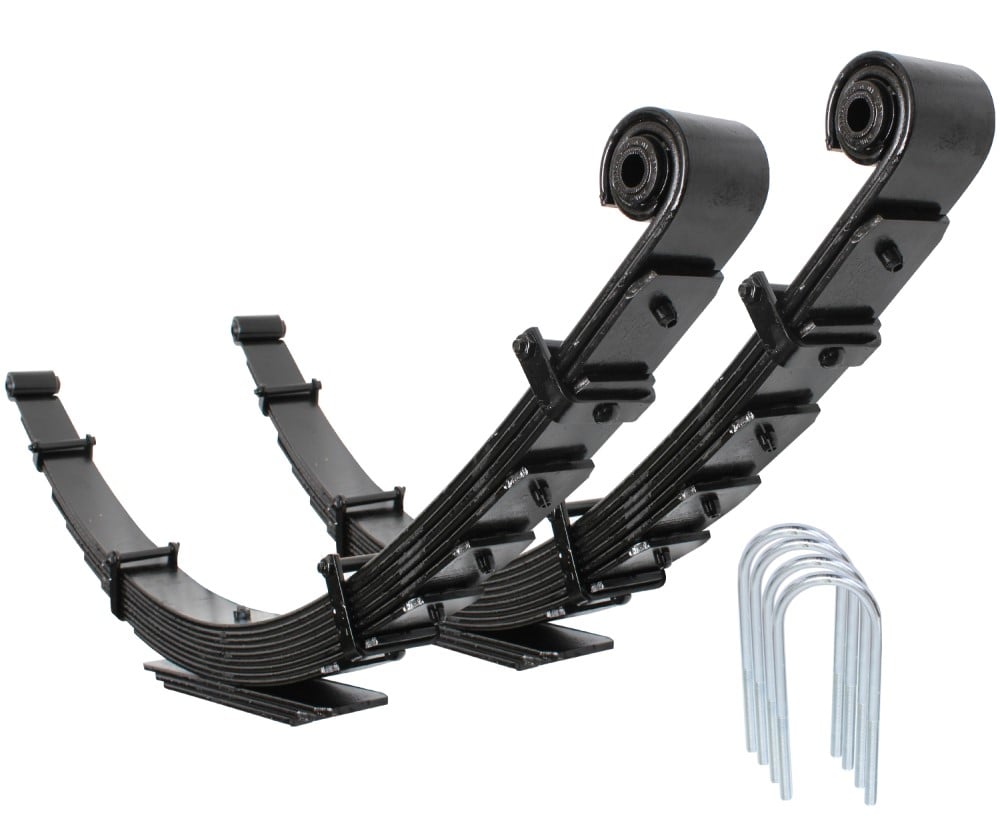Carli Suspension Leveling Full Replacement Progressive Leaf Spring Pack for 05-07 Ford SuperDuty F-250 and F-350 4x4