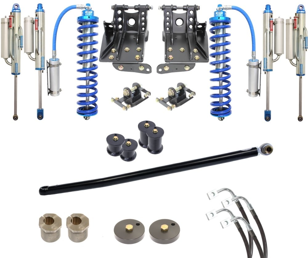 Carli 2.5" Leveling Coil Over Bypass 2.5 Suspension System for 05-07 Ford 6.0L Powerstroke