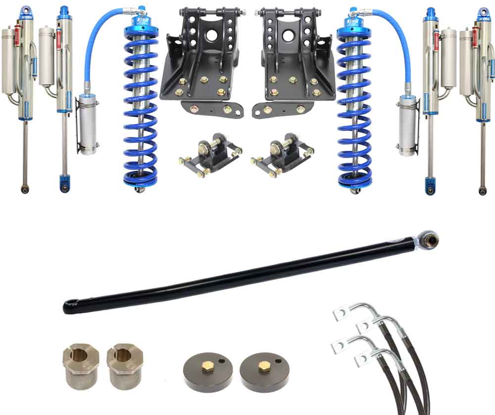 Carli 2.5" Leveling Coilover Bypass 2.5 Suspension System for 11-16 Ford 6.7L Powerstroke