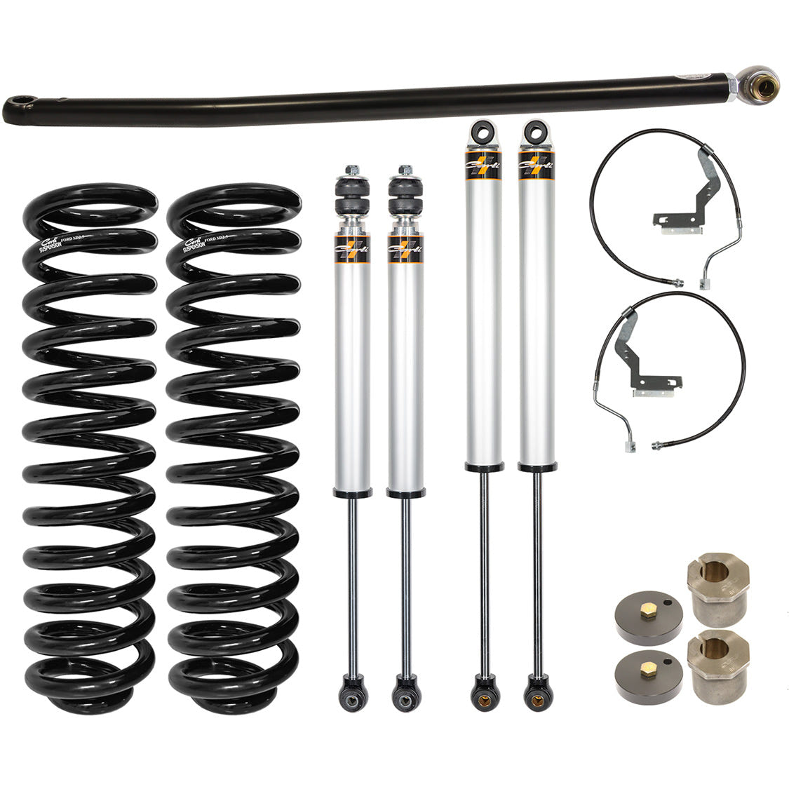 Carli 2.5" Lift Leveling Commuter 2.0 Suspension System for 11-16 Ford 6.7L Powerstroke