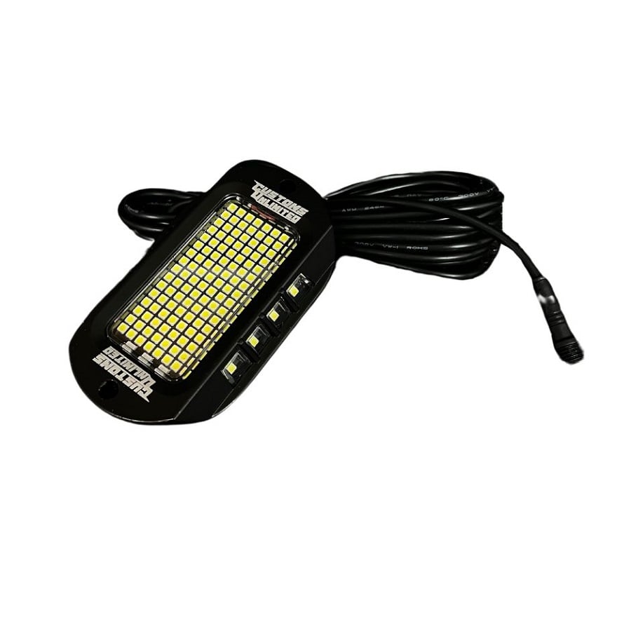 Customs Unlimited Pure White 144 LED Plug &amp; Play Blazing Rock Light Kit