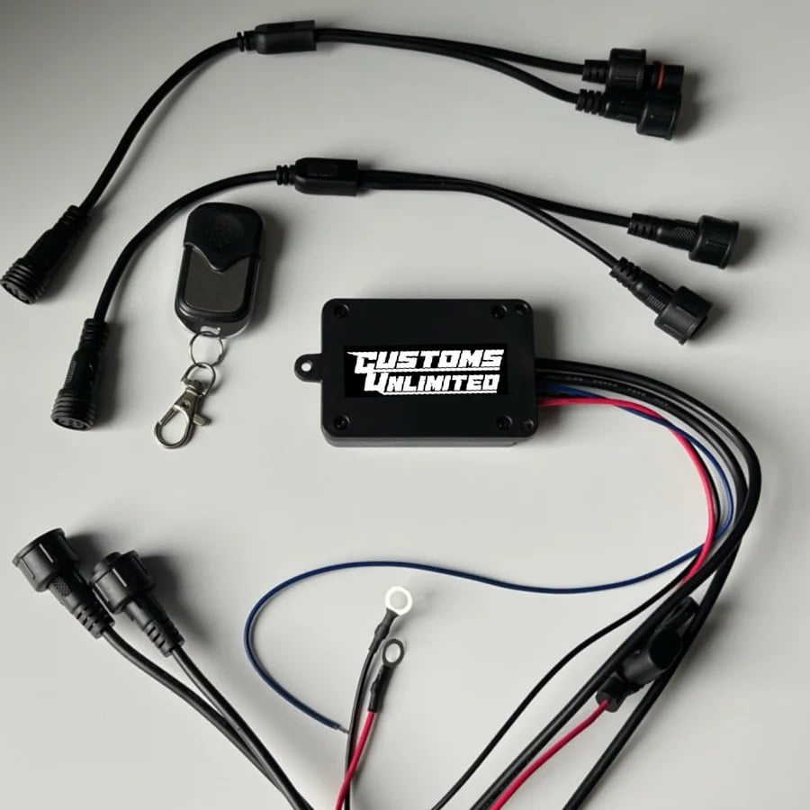 Customs Unlimited Pro RGB+W Plug &amp; Play Rock Lights