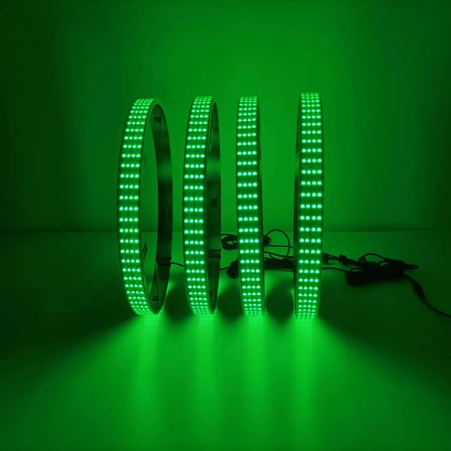 Customs Unlimited RGB + W Quad Row Wheel Lights