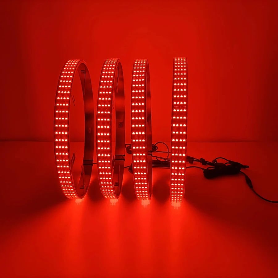 Customs Unlimited RGB + W Quad Row Wheel Lights