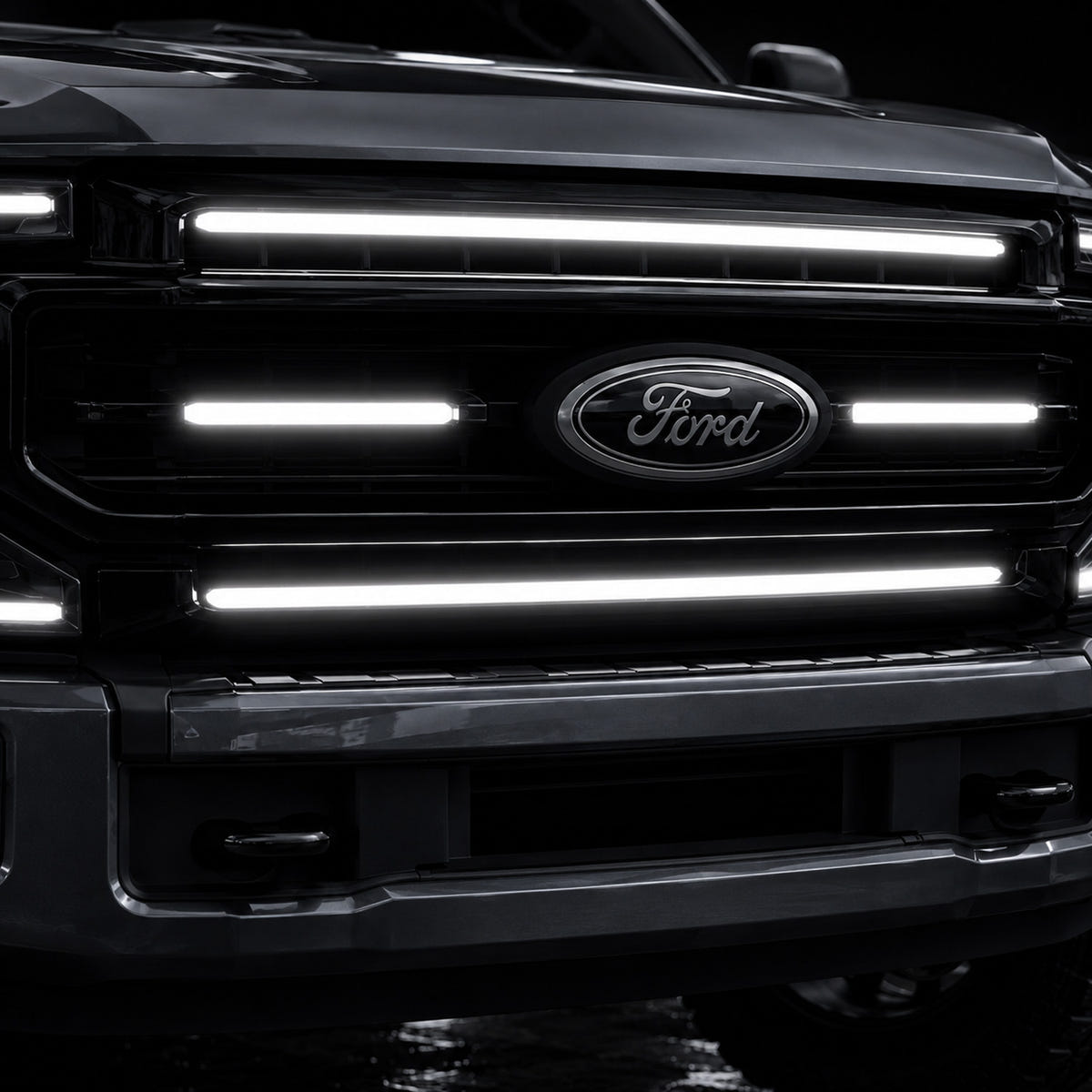 Sick Diesel Center LED Grille Light Kit 20-22 Ford F-250/F-350