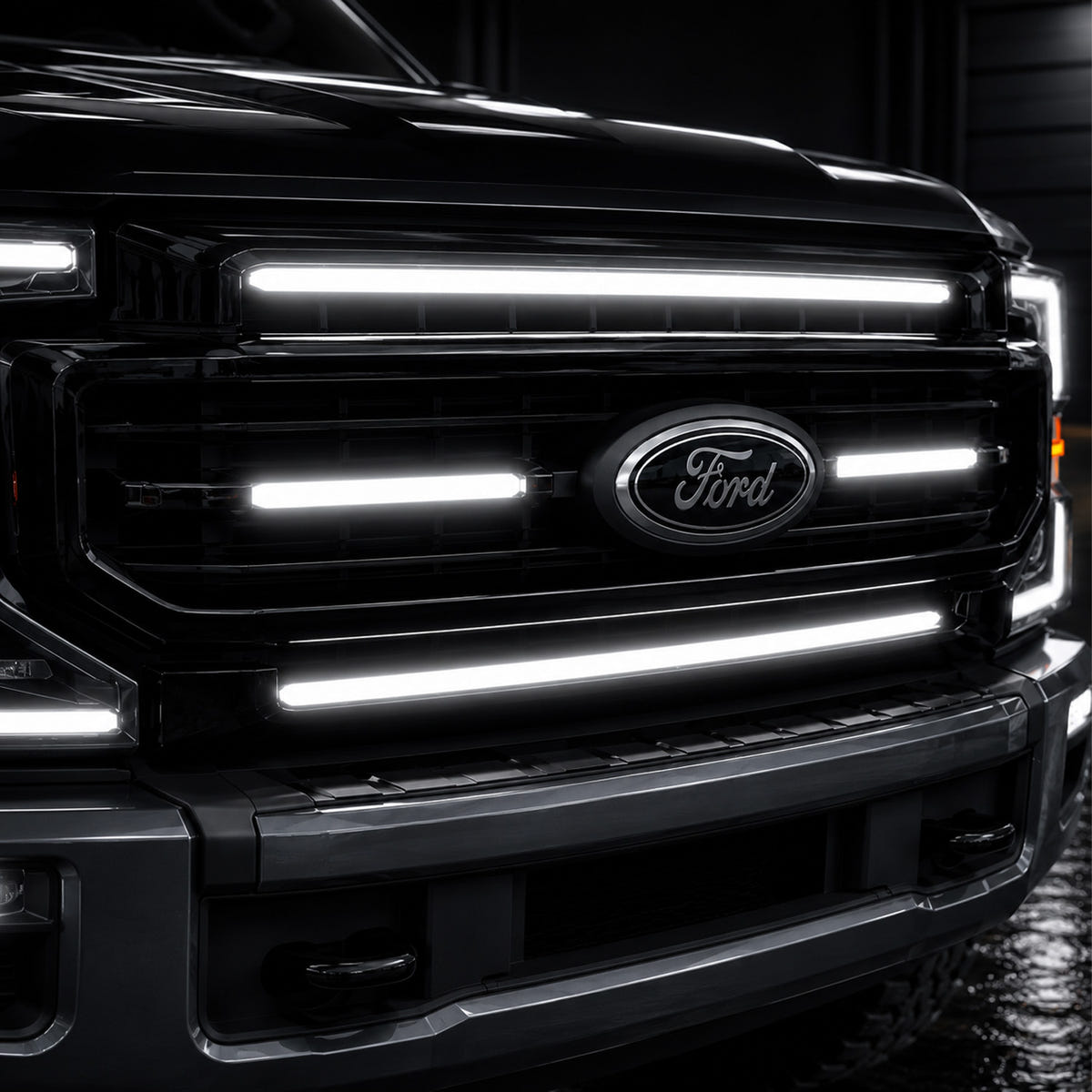 Sick Diesel Center LED Grille Light Kit 20-22 Ford F-250/F-350
