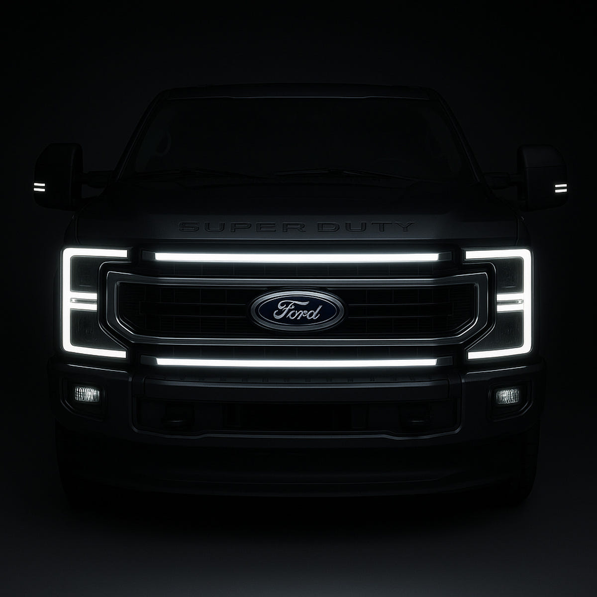 Sick Diesel LED Grille Light Kit 21-22 Ford F-250/F-350