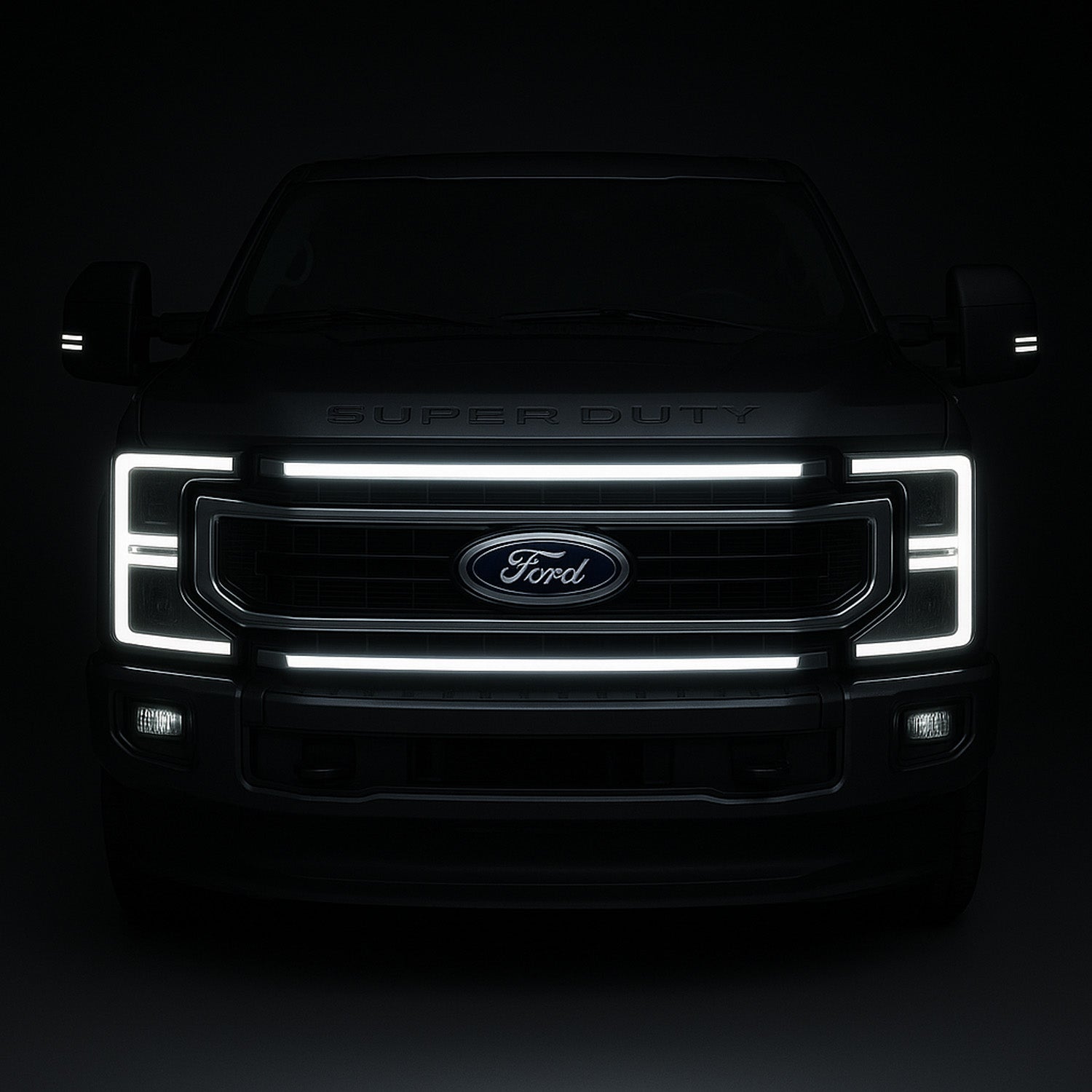 Sick Diesel LED Grille Light Kit 21-22 Ford F-250/F-350