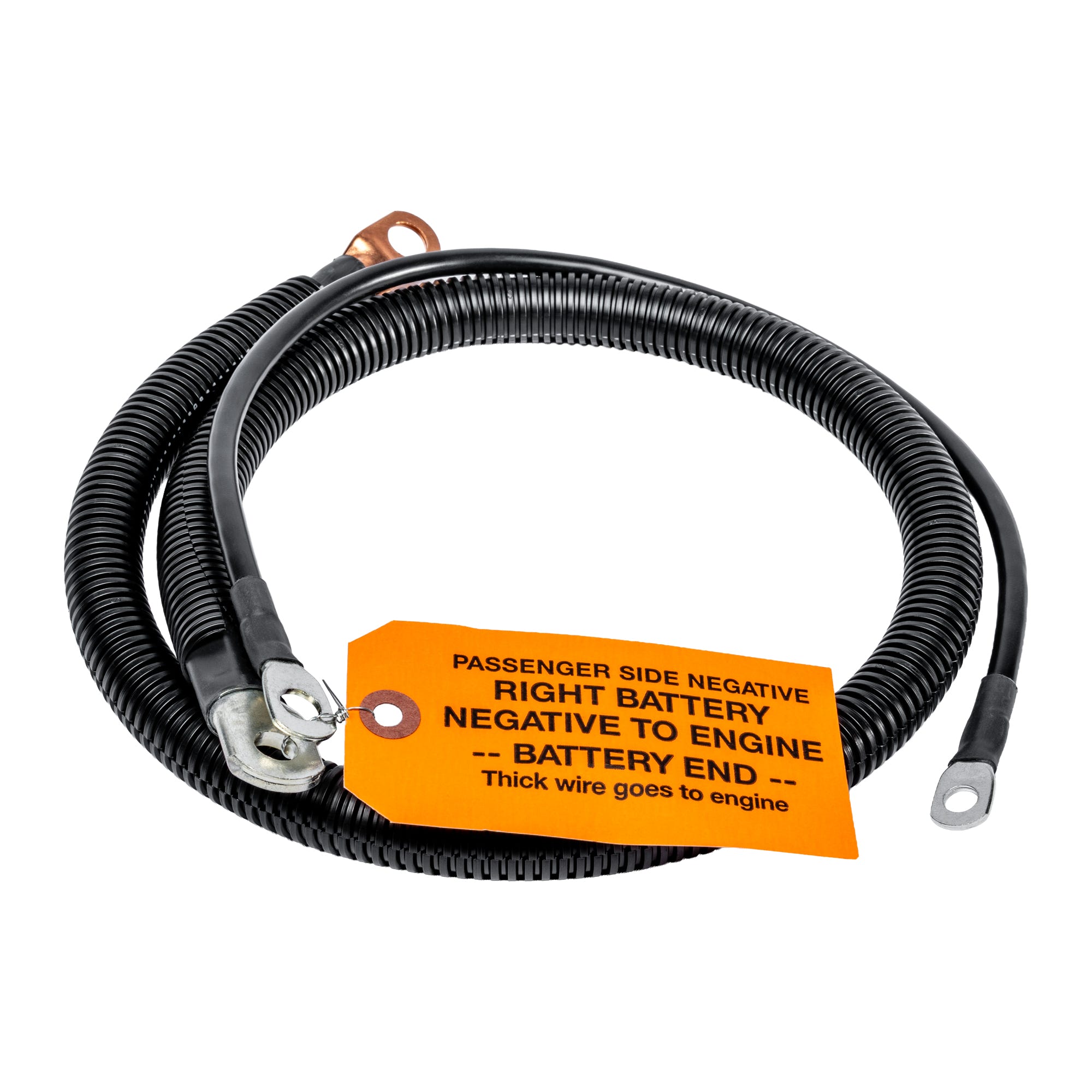 Custom Battery Cables Replacement Cold Weather Battery Cable Set for 03-07 Dodge 5.9L Cummins
