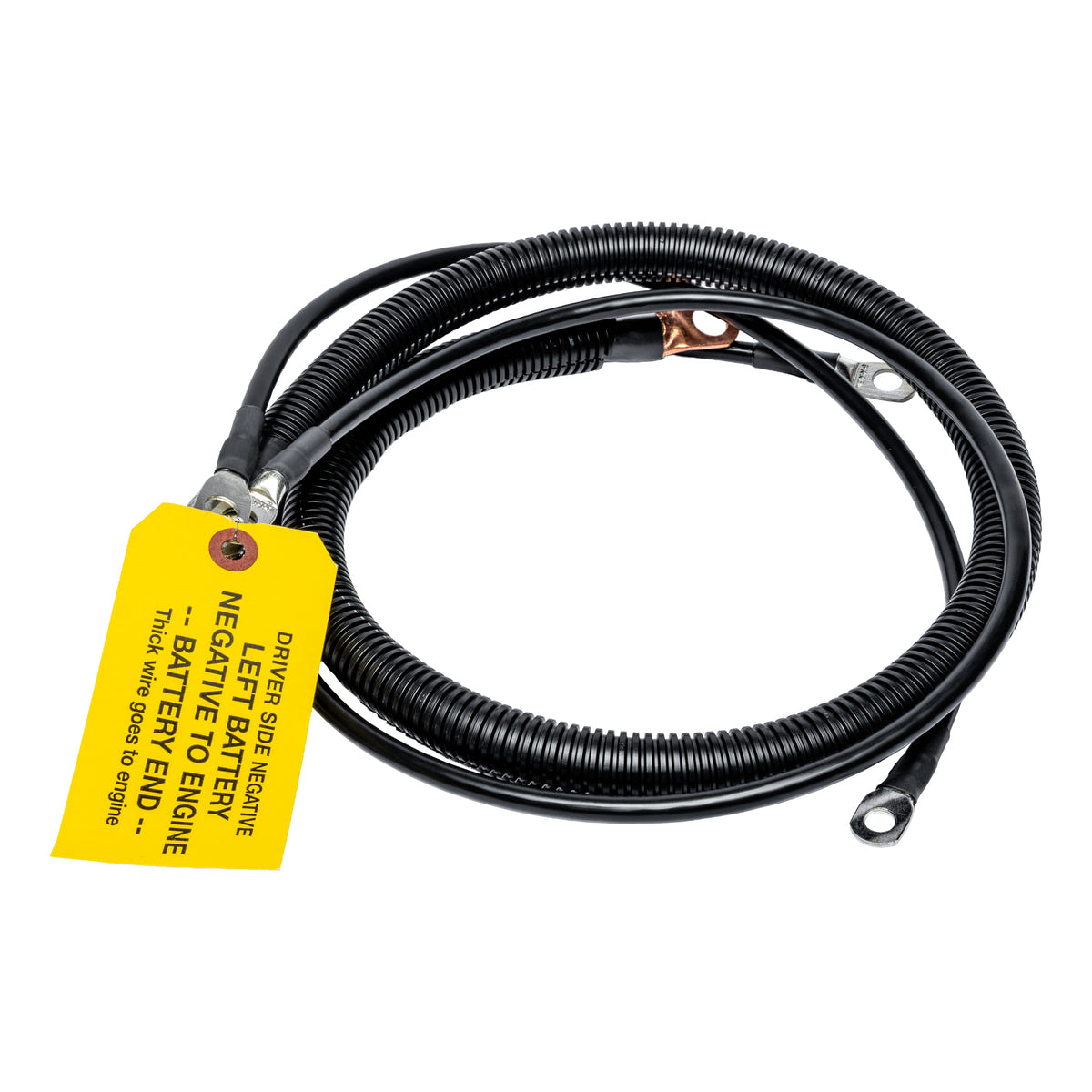 Custom Battery Cables Replacement Cold Weather Battery Cable Set for 03-07 Dodge 5.9L Cummins