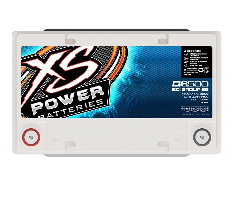 XS Power AGM Battery for 03-10 Ram 2500 and 3500 Cummins and for 94-22 Ford F-250 and F-350 Powerstroke