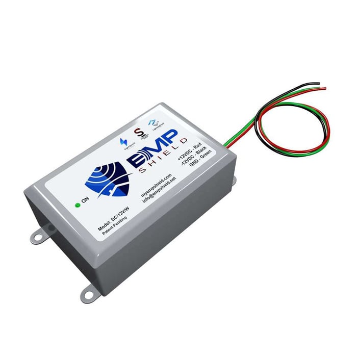 EMP Shield Electromagnetic and Lightning Protection - 12 Volt