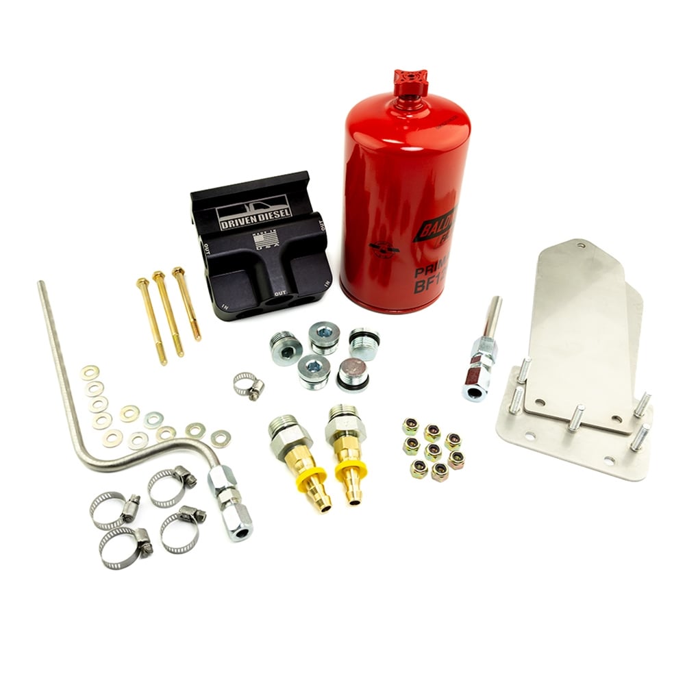 Driven Diesel Fuel Tank and Pre-Pump Kit Hutch Mod for 99-03 7.3L Ford Powerstroke
