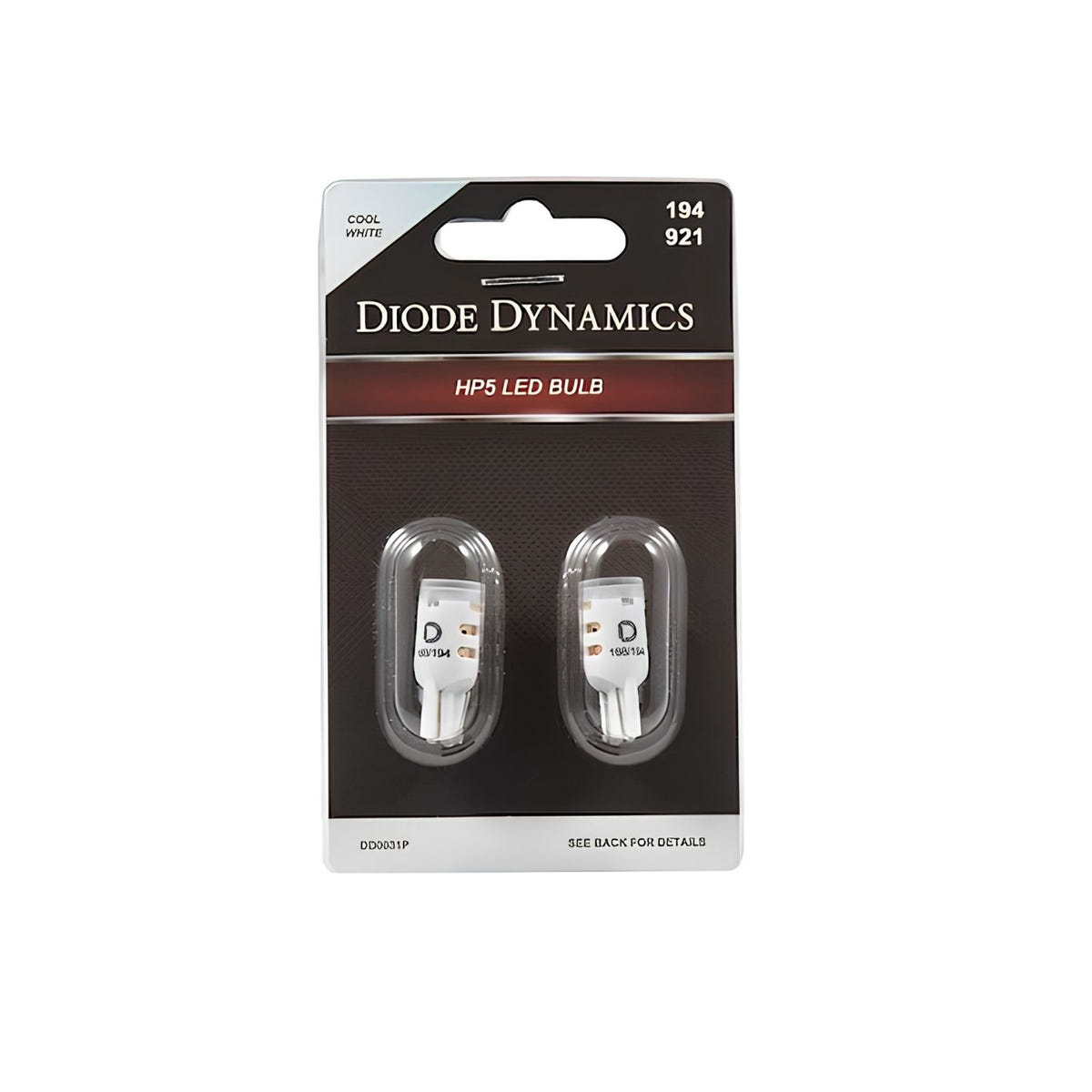 Diode Dynamics HP5 194 LED replacement bulbs in cool white 6000K