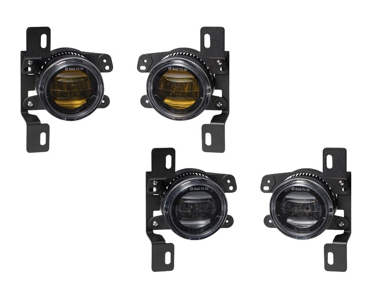 Diode Dynamics Elite Series Type MR Fog Light Lamps for 18-23 JL &amp; for 20-23 JT w and Steel Bumper
