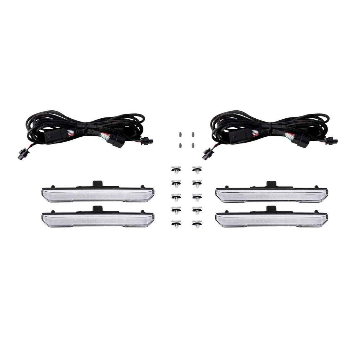 LED fender sidemarkers installed on 2024-2026 GMC Sierra HD truck