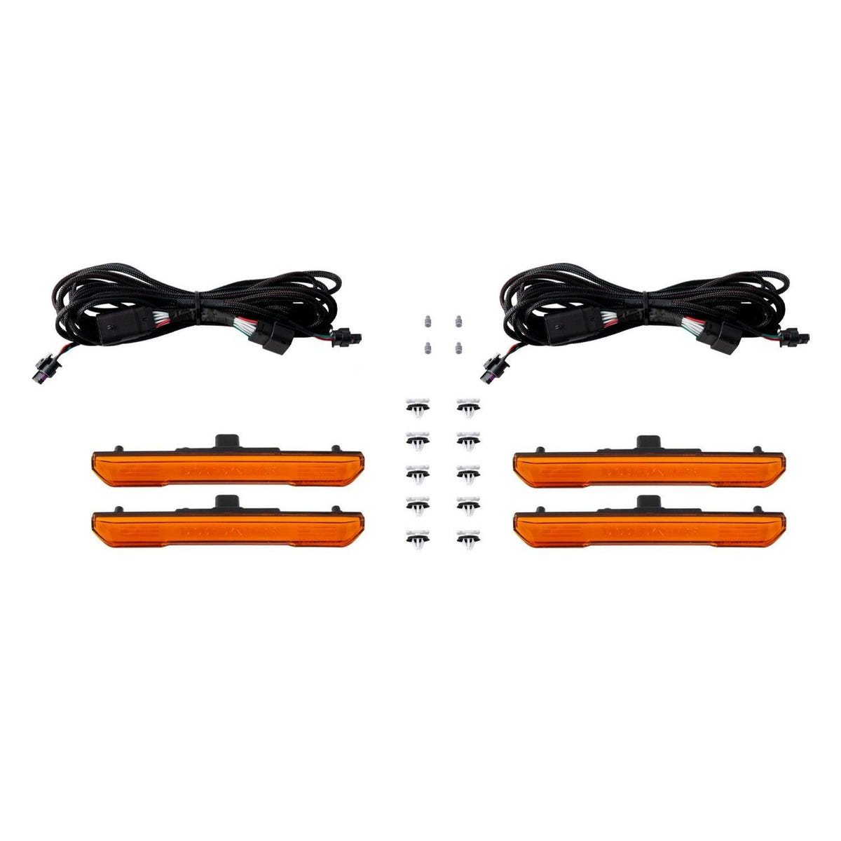 Full set of Diode Dynamics sequential LED sidemarkers for GMC Sierra HD