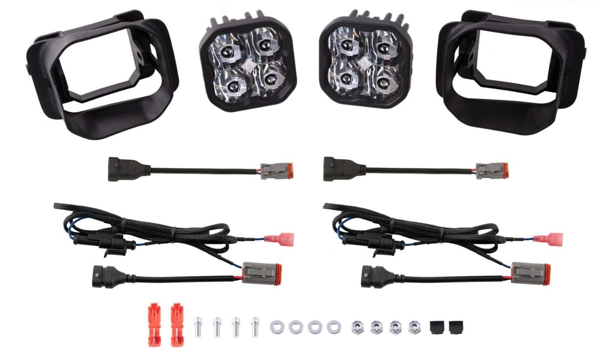 Diode Dynamics SS3 Led Fog Light Kit | 17 22 Ford Superduty