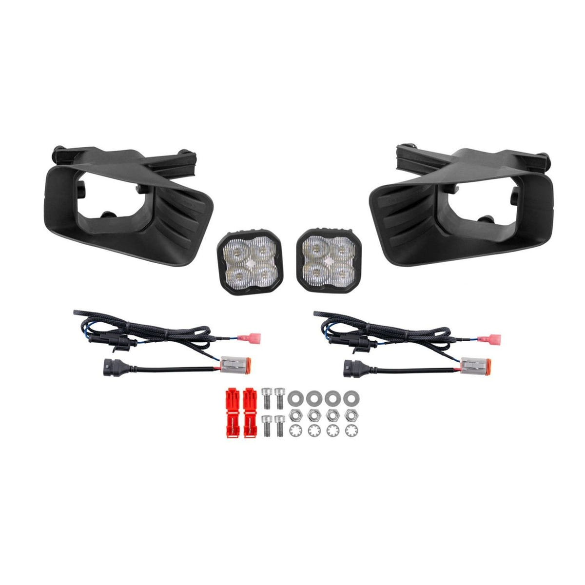 Direct replacement LED fog lights for 2010-2018 Ram 3500