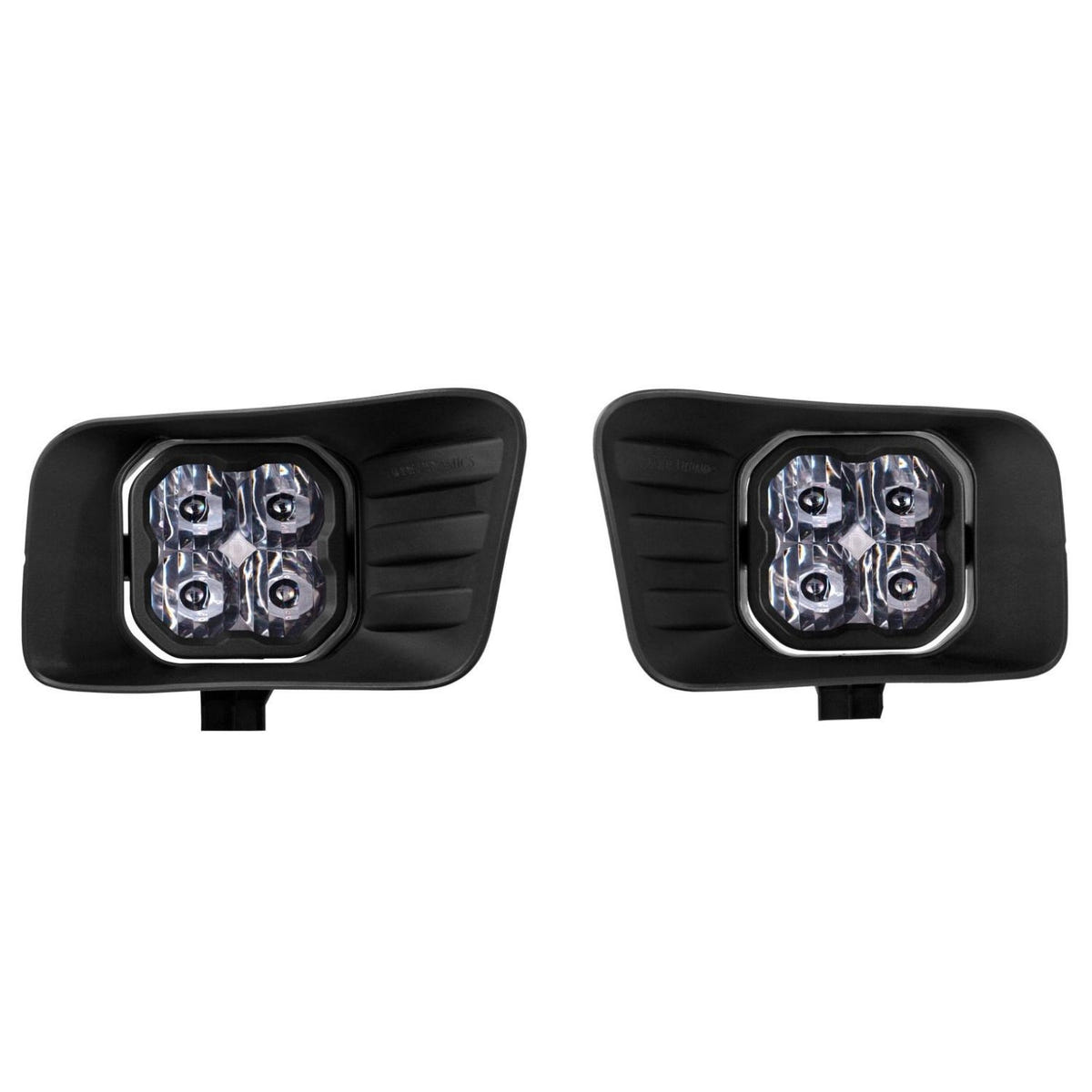 LED fog light upgrade for 2010-2018 Ram 2500 with factory fog lights