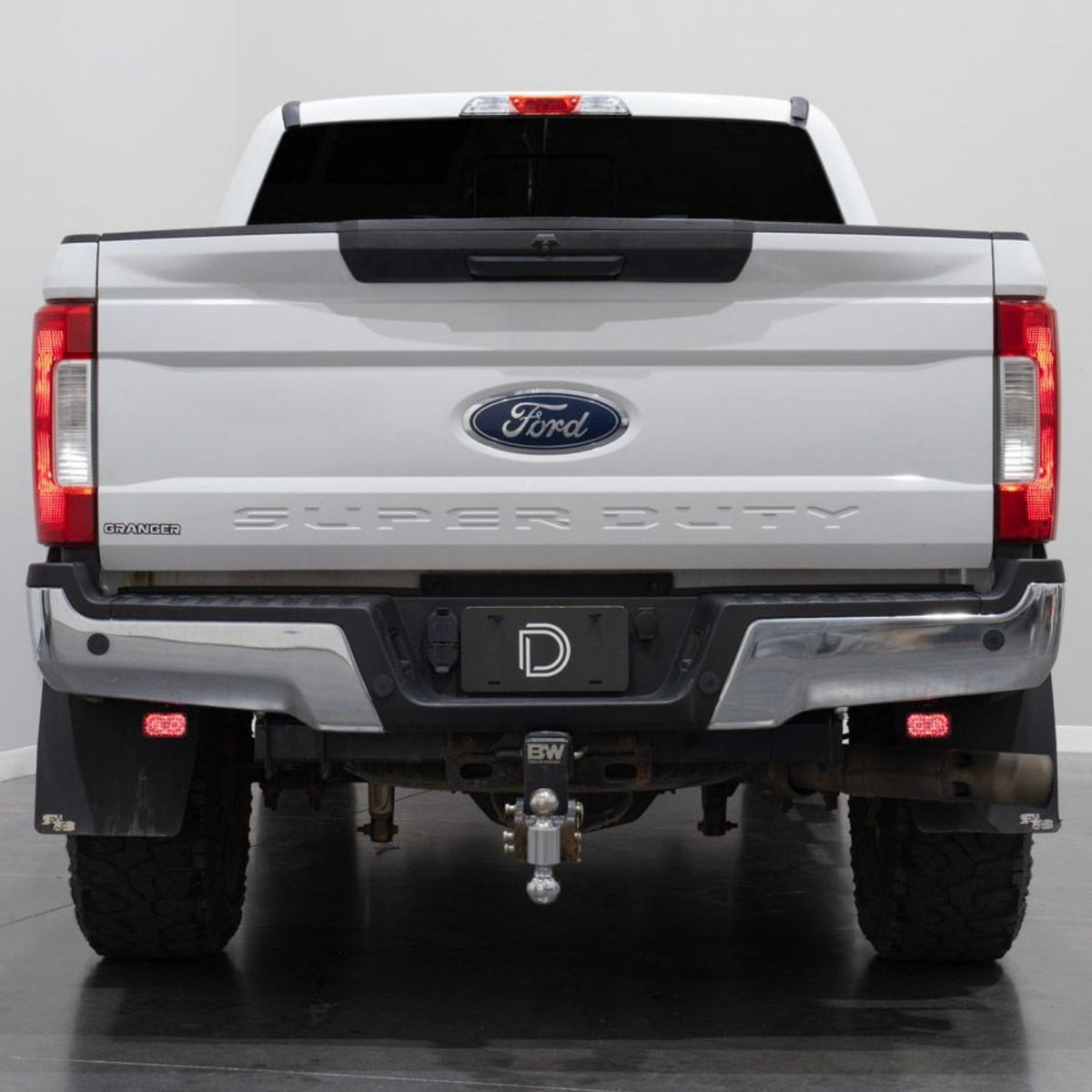 Ford F-250 Super Duty LED reverse light kit with plug-and-play trailer wiring harness