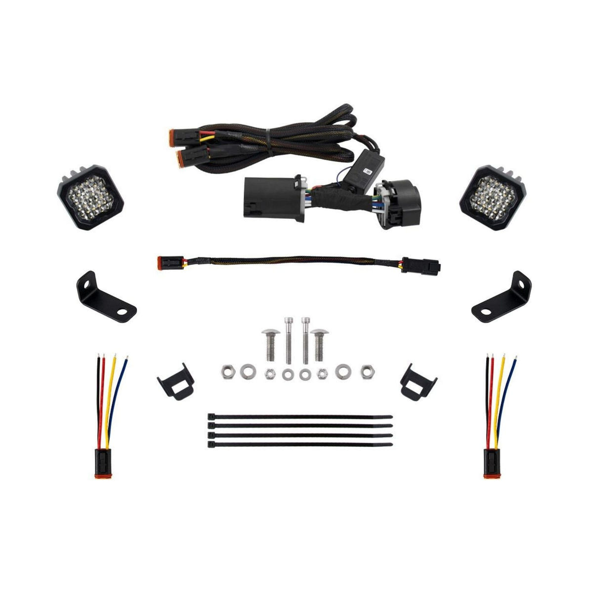 Diode Dynamics C1 Pro reverse light kit improving backup visibility on a 2017-2022 Ford Super Duty