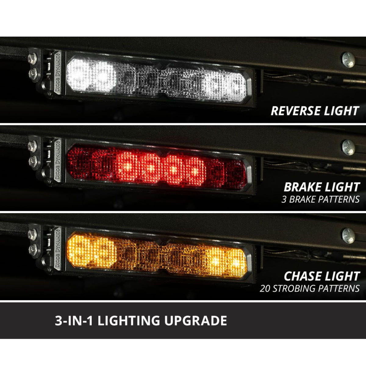 Diode Dynamics programmable LED chase light bar