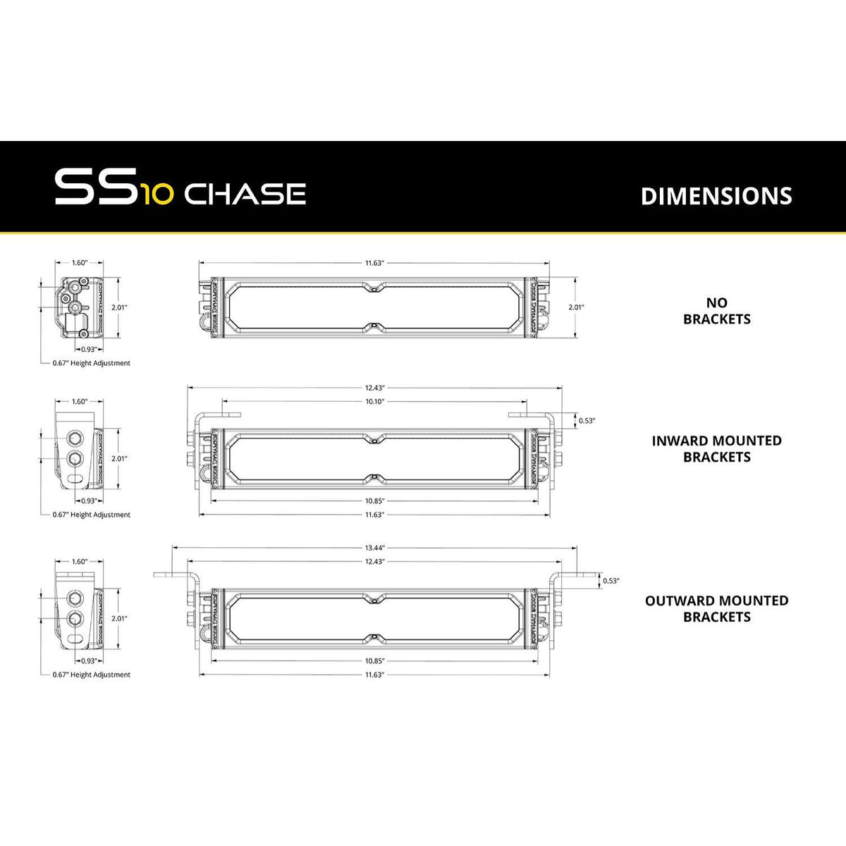 Diode Dynamics SS10 rear LED safety light