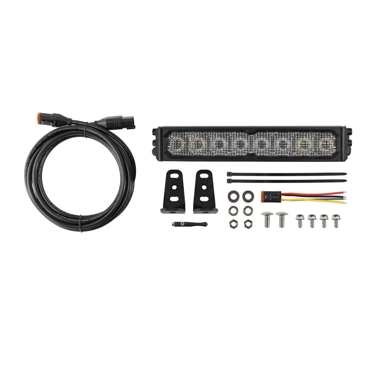 Waterproof LED chase light with brake and reverse functions