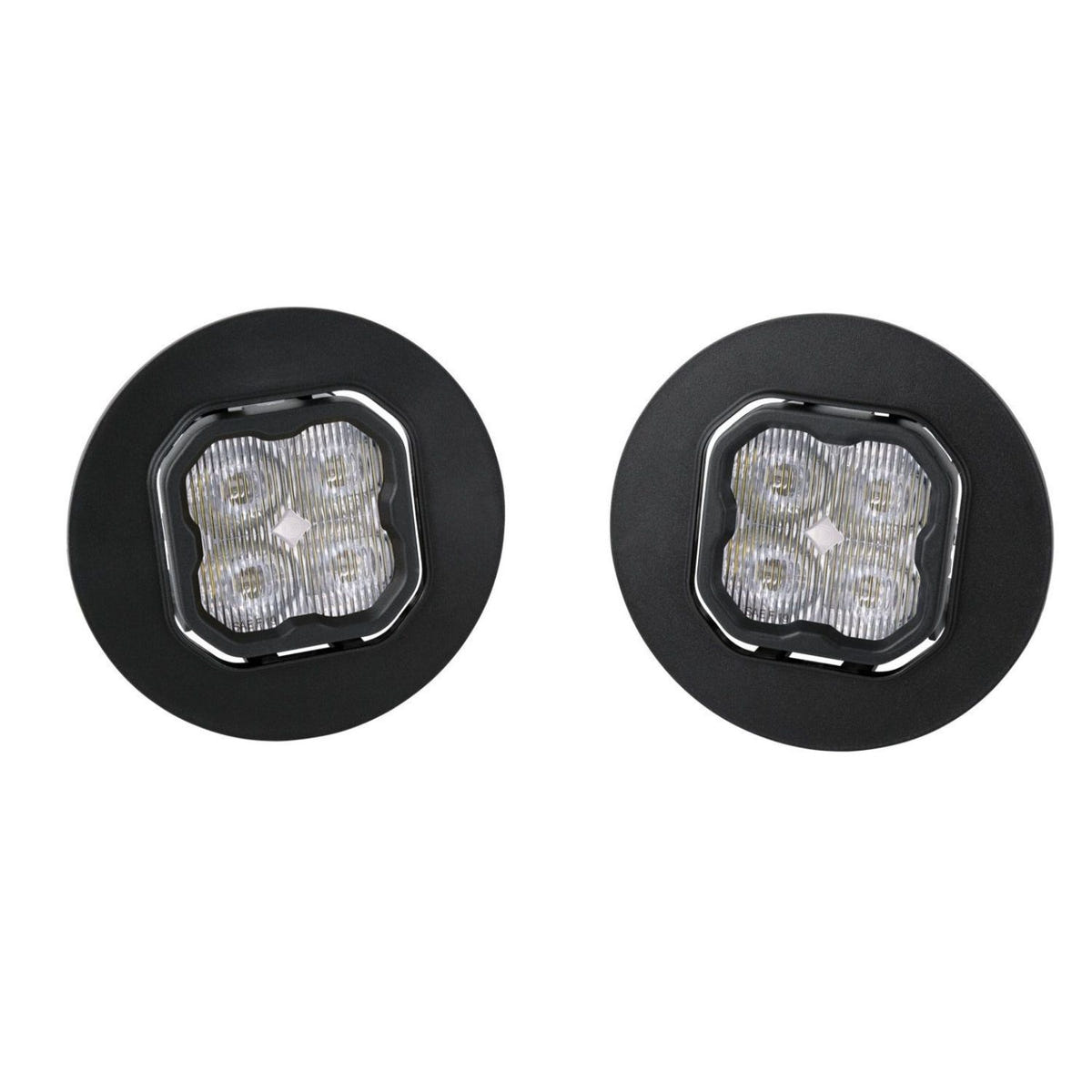 2007-2014 GMC Sierra 2500HD 3500HD Diode Dynamics SS3 LED fog light kit installed