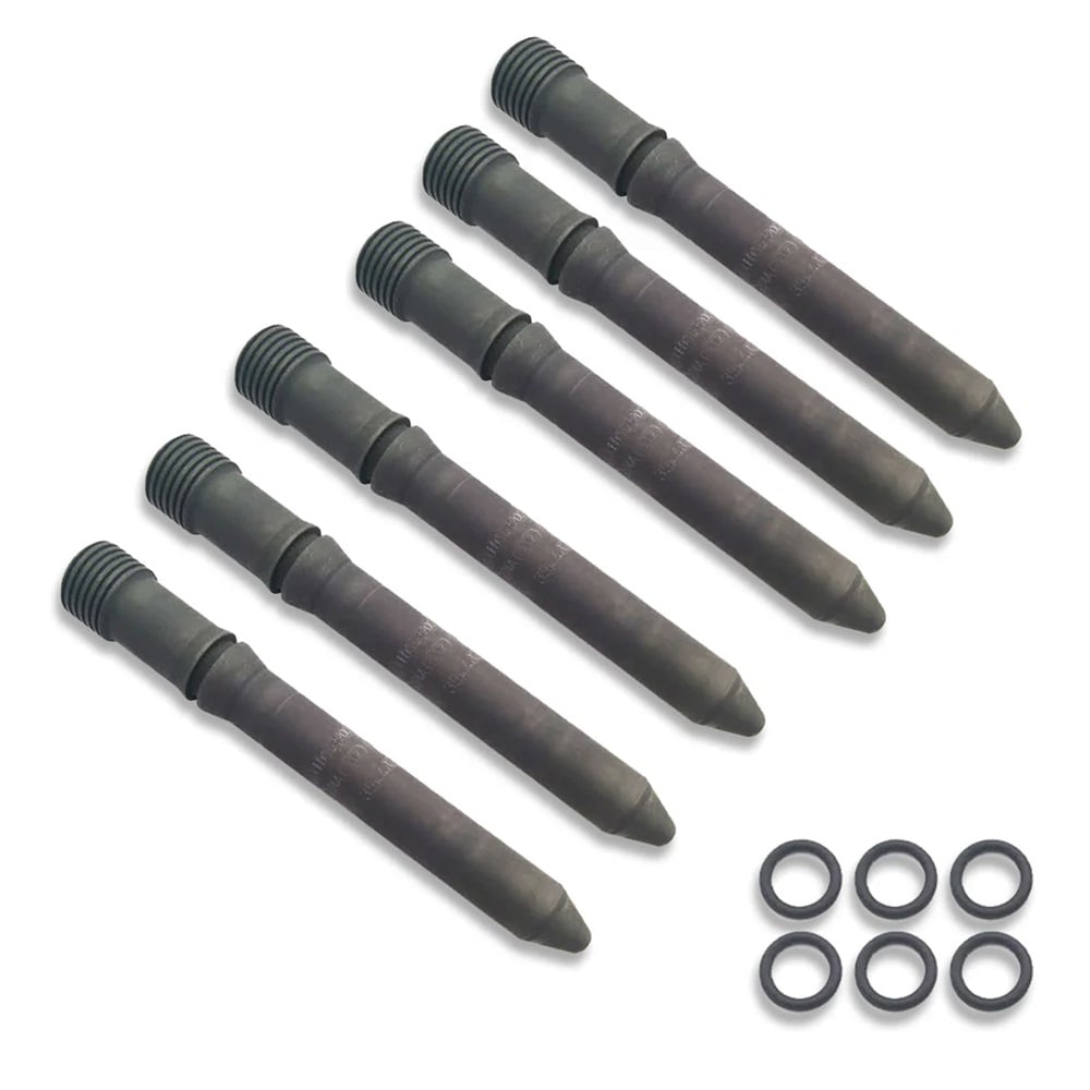 Dynomite Diesel Stock Replacement Connector Tubes 24v for 98.5-02 Dodge 5.9L Cummins
