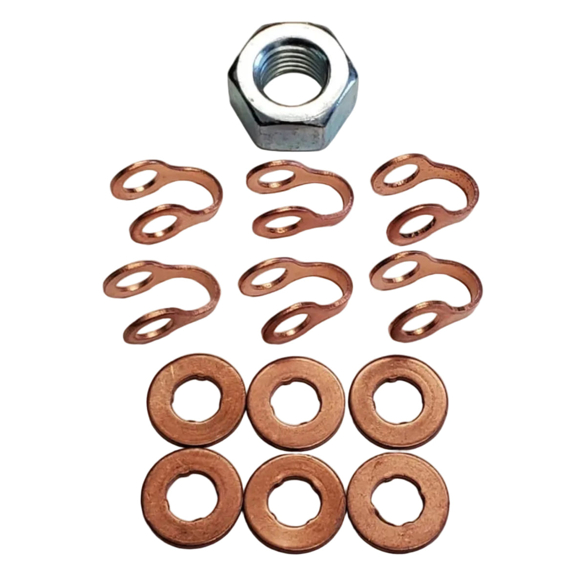 Dynomite Diesel 50HP Stage 1 Injector Nozzle Set for 89-93 Dodge 5.9L Cummins 12 Valve