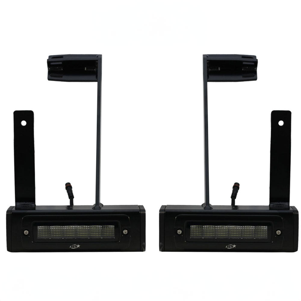 Race Sport Lighting Hitch Bar Reverse 7" LED Light Blacked Out Kit for 13-24 Ram 2500