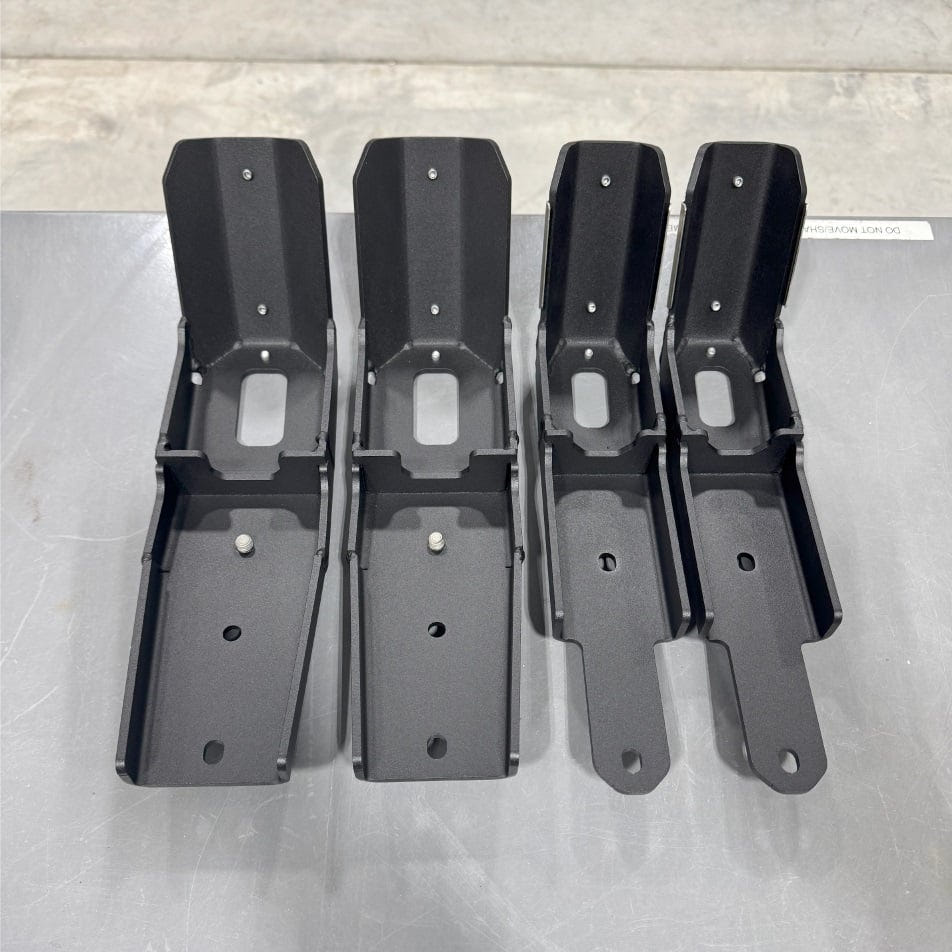 Dethloff HD Rear Shock Guards for 14-25 Ram 6.7L Cummins 2500 and 3500
