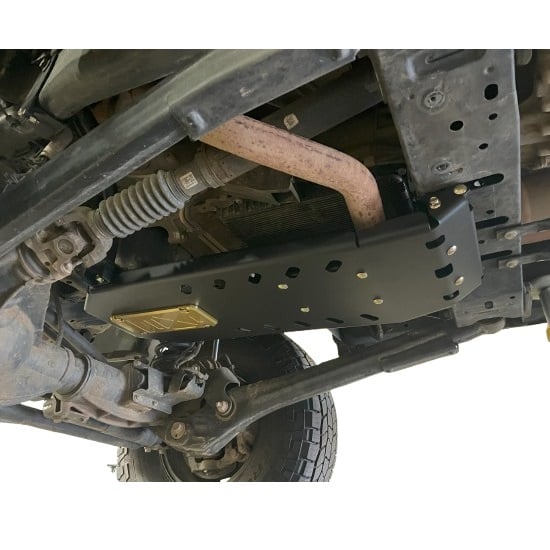 Dethloff HD Engine-Transmission Armor Skid Plate for 14-24 Ram 6.7L Cummins