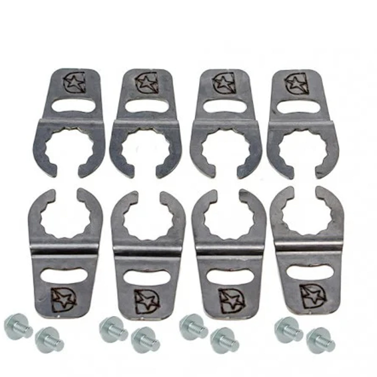 DmaxStore Stainless Injector Line Retainer Clip Kit 01-04 GM 6.6L Duramax LB7