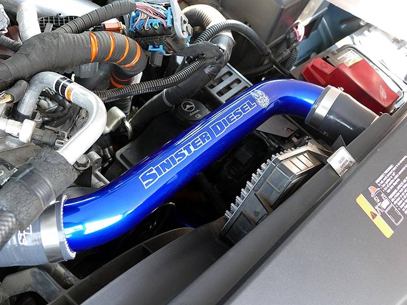 Sinister Diesel Radiator Pipe for 11-16 GM 6.6L Duramax LML