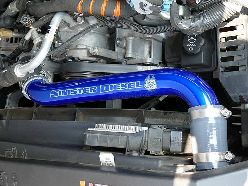 Sinister Diesel Radiator Pipe for 11-16 GM 6.6L Duramax LML