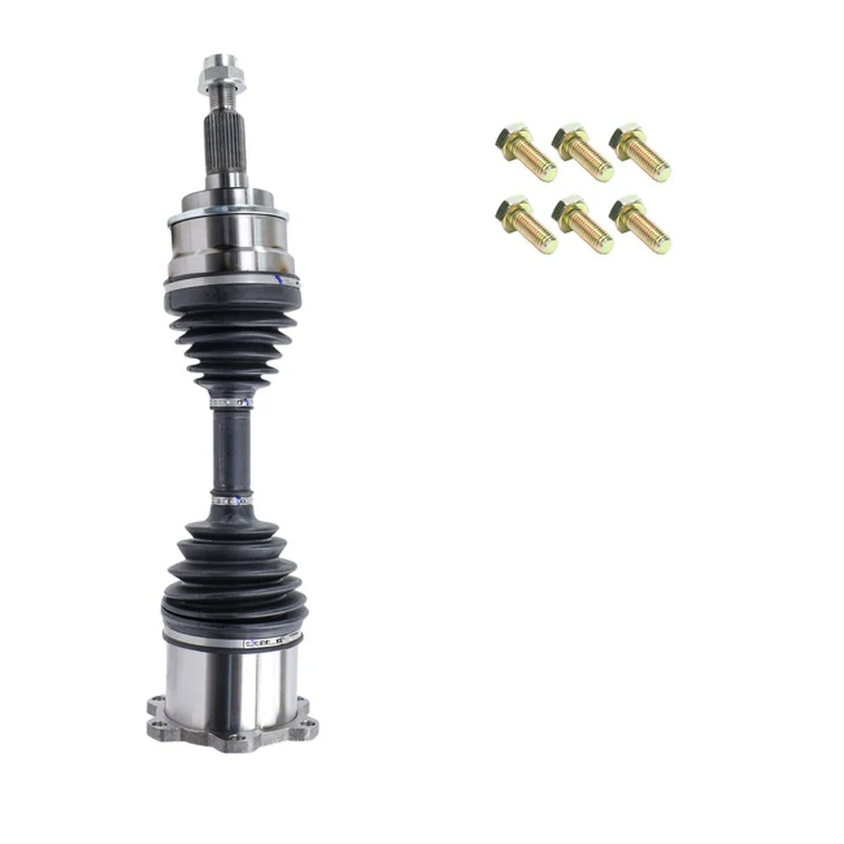 DMAX HD Front CV Axle Assembly 01-10 GM 6.6L Duramax LB7/LLY/LBZ/LMM