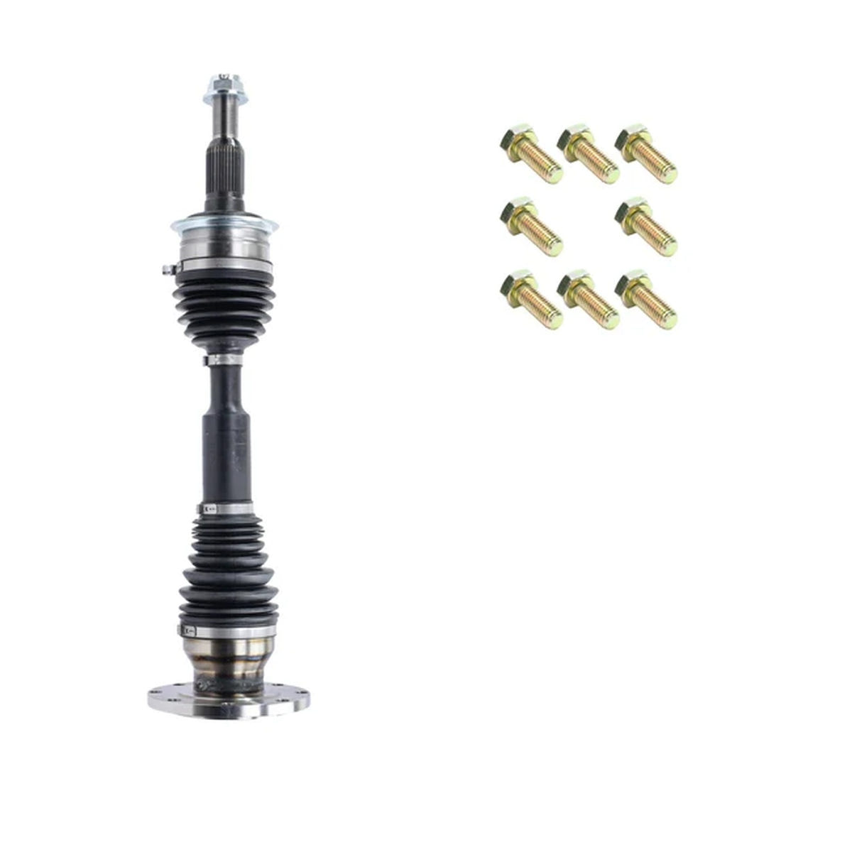 DMAX Extended Travel Front CV Axle Assembly 15-19 GM 6.6L Duramax LML/L5P