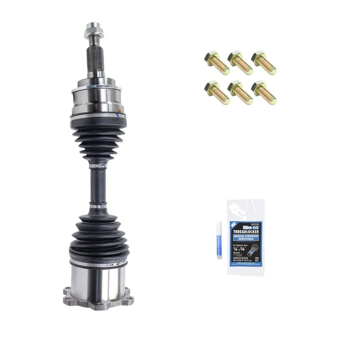 DMAX HD Front CV Axle Assembly 01-10 GM 6.6L Duramax LB7/LLY/LBZ/LMM