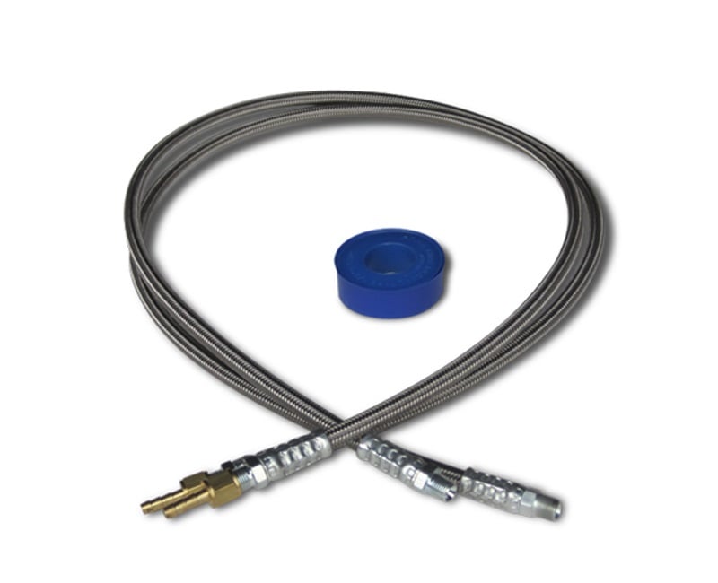 DieselSite ESOF Stainless Braided 4WD Vacuum Lines for 99-04 Ford 7.3L and 6.0L Powerstroke