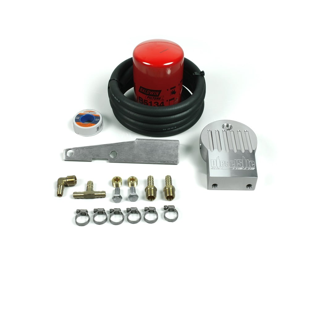 DieselSite Coolant Filtration Kit for 94-97 Ford 7.3L Powerstroke