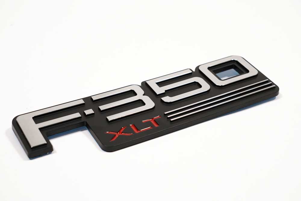 Complete Performance F-350 XLT Badge 92-97 Ford F-350